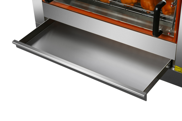 KRD Commercial Electric Chicken Rotisserie Oven 4 baskets 12-16 chickens Countertop