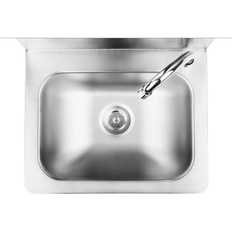 Commercial Knee Control Hand wash sink Stainless steel ECSS43