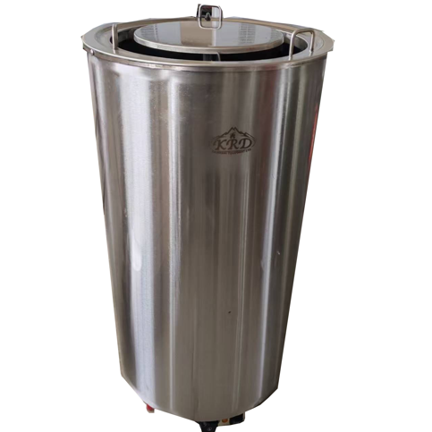 KRD Heated Plate dispenser trolley Stainless steel 1kW CGDNT3