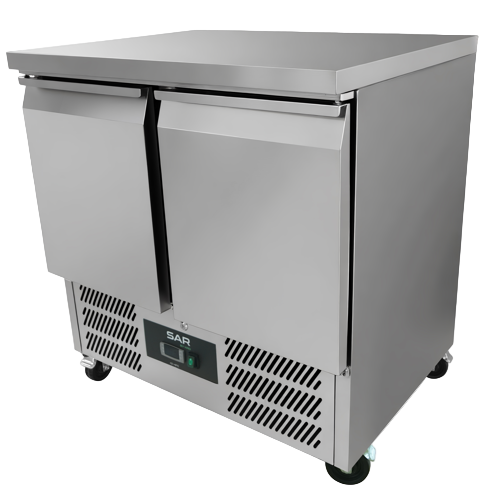 KRD Refrigerated Counter 2 doors Depth 700mm 240 Litres S901