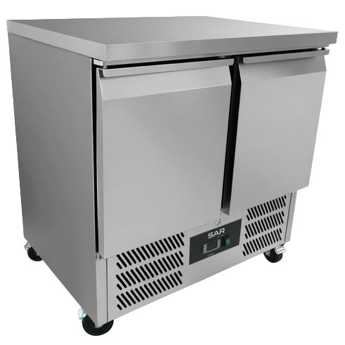KRD Refrigerated Counter 2 doors Depth 700mm 240 Litres S901