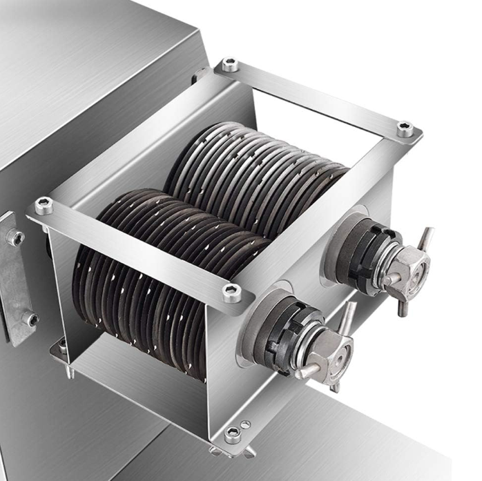 KRD Commercial Automatic Meat Slicer Countertop 850W Stainless Steel KR80