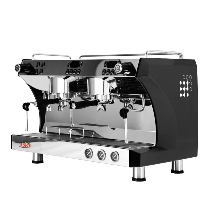 KRD Commercial Espresso Coffee Machine Automatic Tall cups 2 groups 6 Litres G3120C