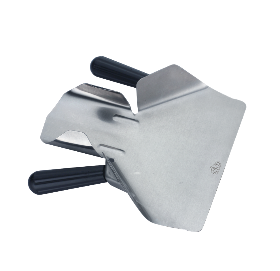 KRD Potato chip spatula Scoop French Fry Bagger Dual Handle