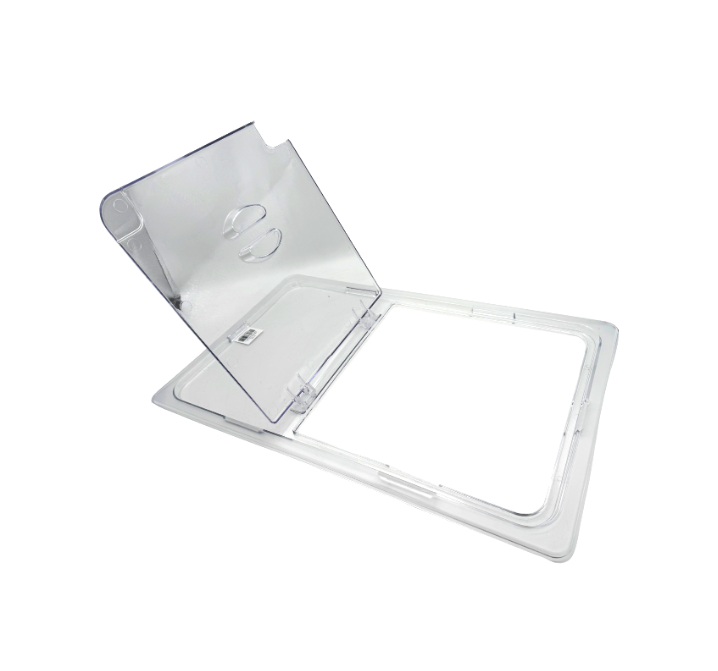KRD Polycarbonate Gastronorm 1/3 Open Flip Lid