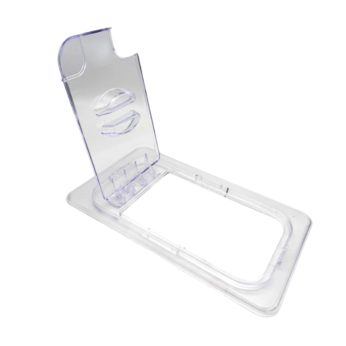 KRD Polycarbonate Gastronorm 1/4 Open Flip Lid