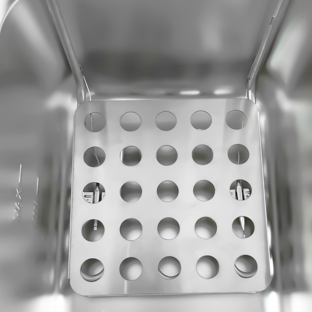 Stainless steel basket insert for KRD Commercial Fryer Electric 6 litre Single 2.5kW Countertop KR81A.