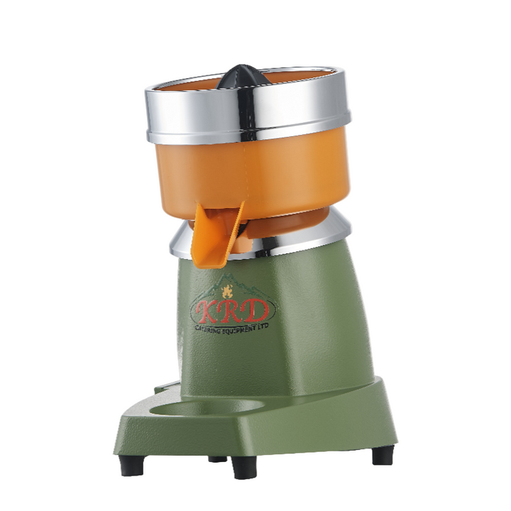 KRD Electric Multifunction Manual Citrus Orange Juicer, commercial juicer for oranges and lemons, 1.75L capacity, 800W power.