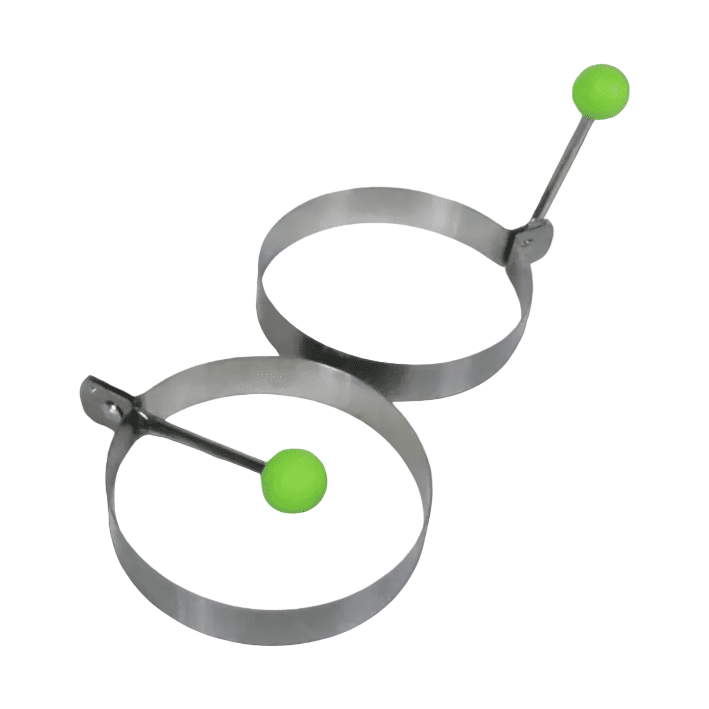 Stainless Steel Egg Ring Set of 2