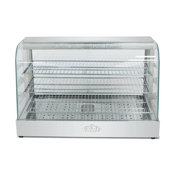 KRD Commercial Heated showcase food warmer 900mm Width Countertop KR703