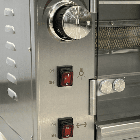 KRD Commercial Gas Chicken Rotisserie Oven 2 spit 6 chickens KY-2B