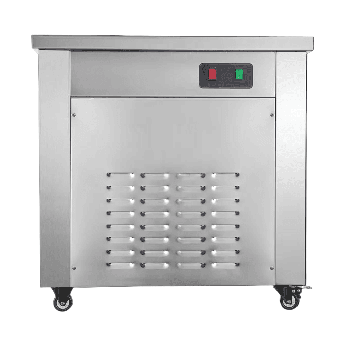 KRD Fried Ice Cream Roll Machine 10-15L/h 1000W KIC360F1