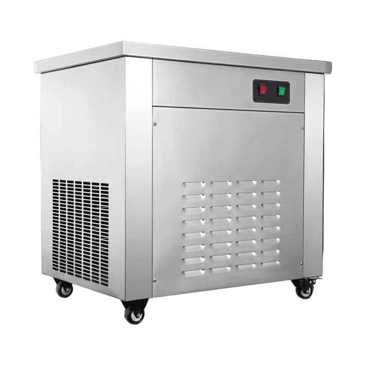 KRD Fried Ice Cream Roll Machine 10-15L/h 1000W KIC360F1