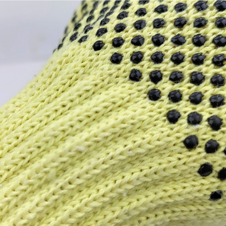 Cut Resistant Safety Gloves EN388 PVC Grip