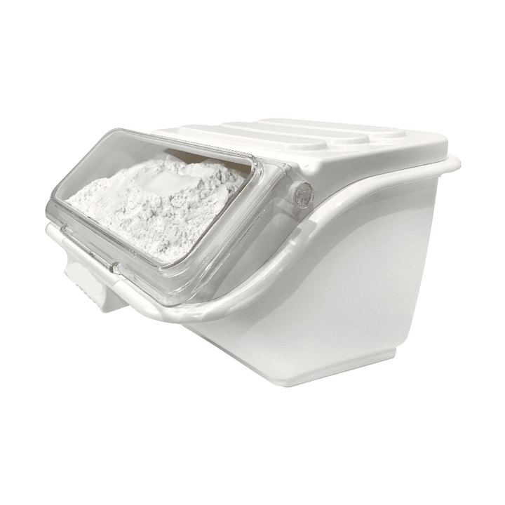KRD Polypropylene Ingredient Bin 10L Transparent Lid QH-IB10