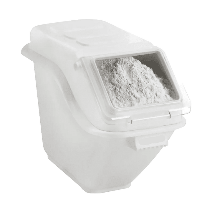 KRD Polypropylene Ingredient Bin 24L Transparent Lid KR-IB24