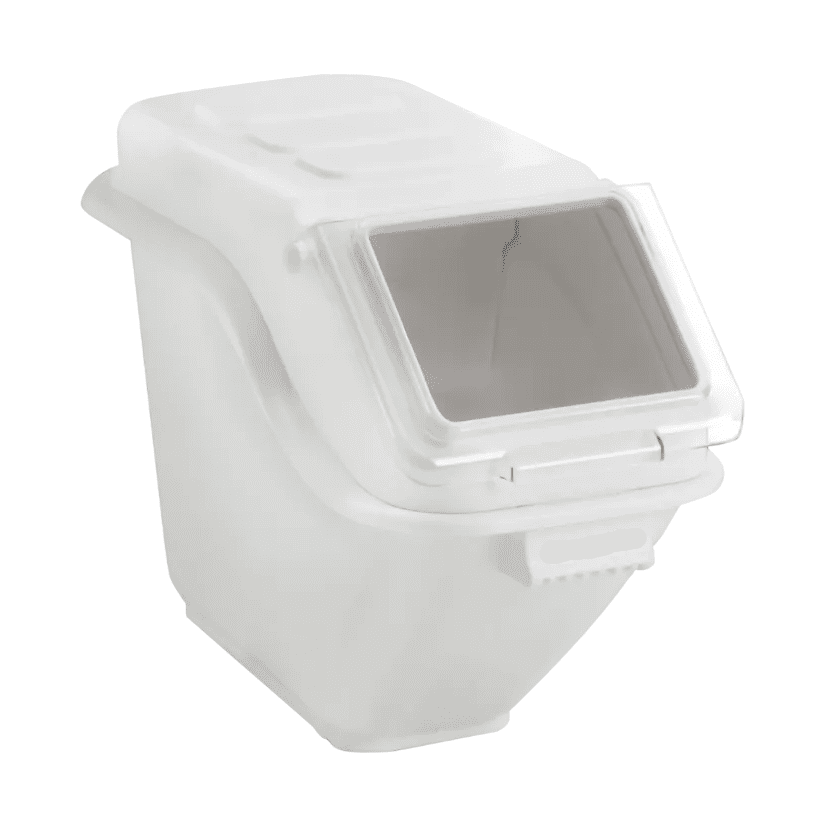 KRD Polypropylene Ingredient Bin 24L Transparent Lid KR-IB24