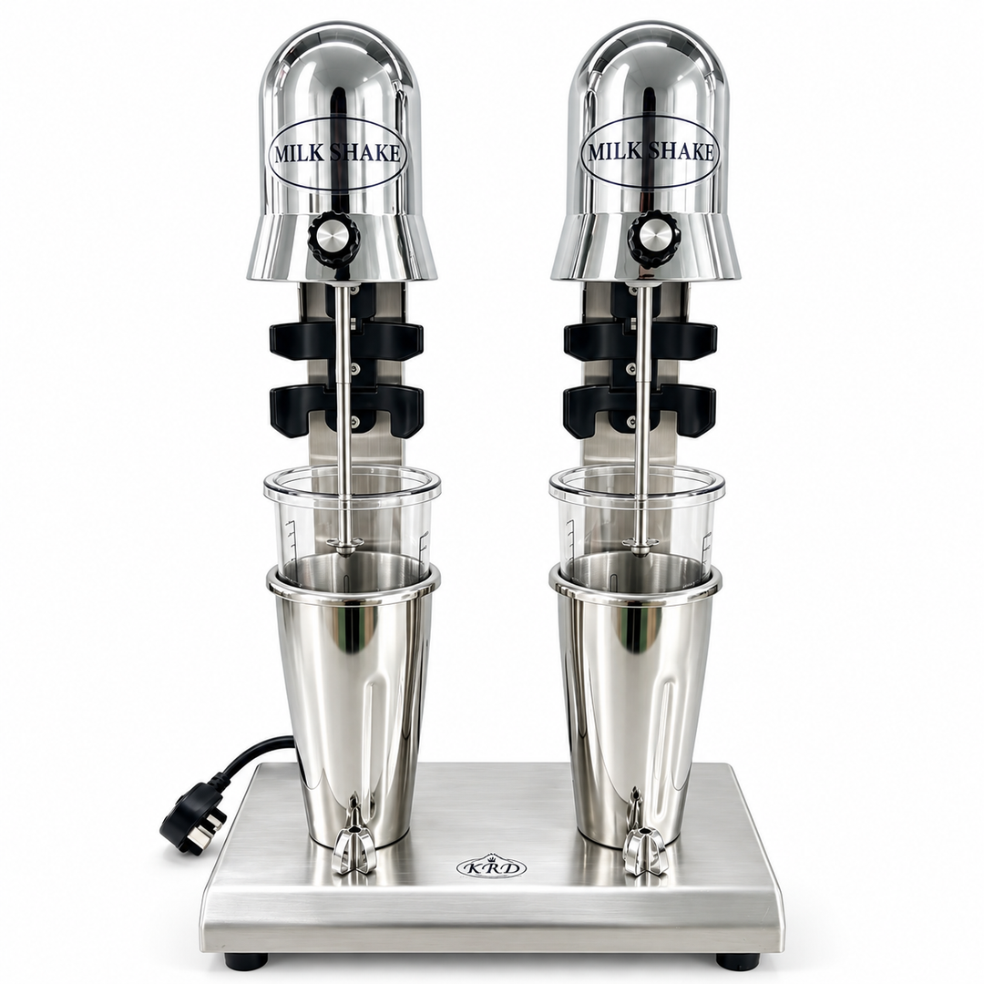 KRD Commercial Dual Head Milkshake Mixer 2 x 180W KMS-2H