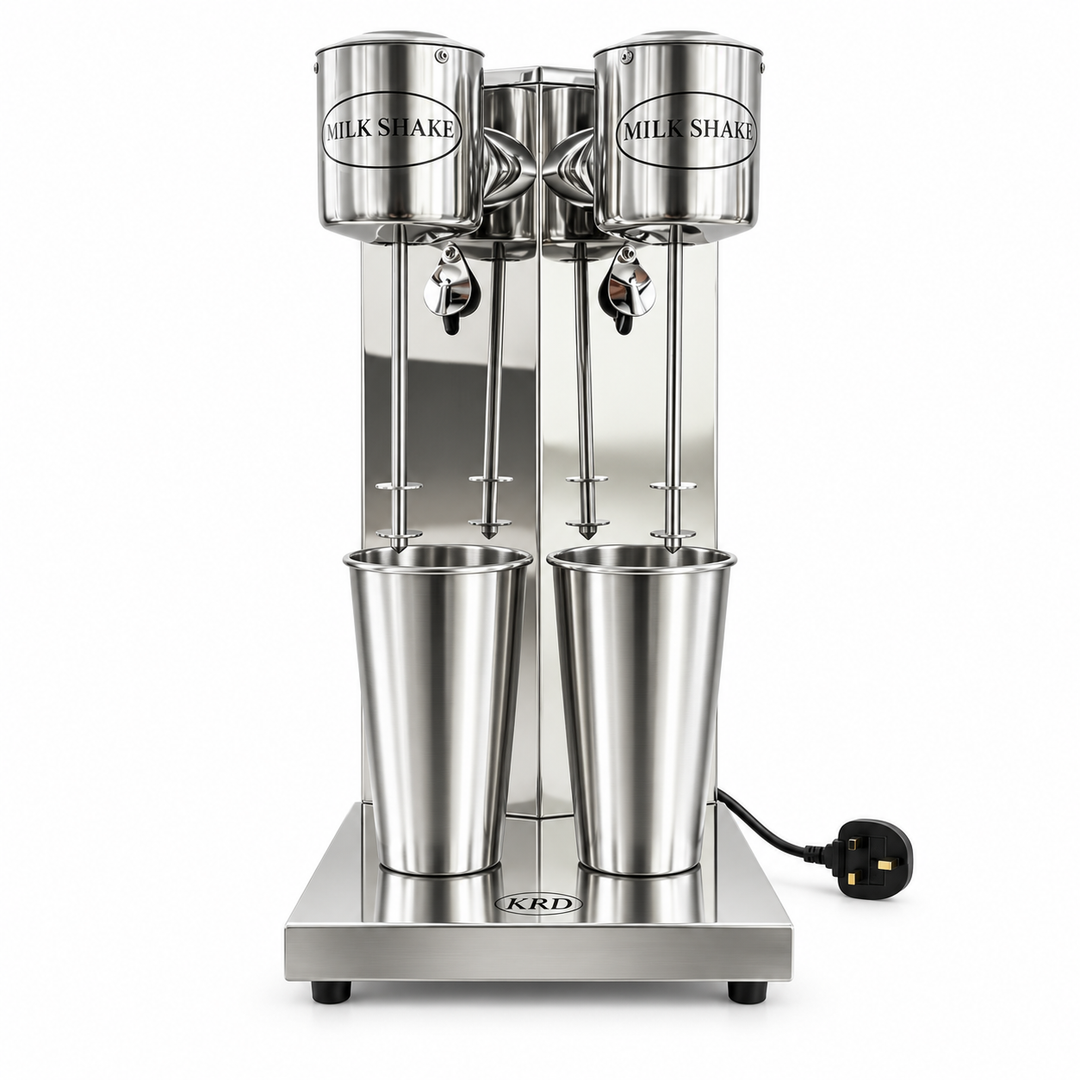 KRD Commercial Dual Head Milkshake Mixer 2 x 180W KMS-2E