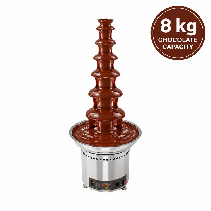 KRD Commercial Waterfall 7 Tier Chocolate Fondue Fountain KCF-7