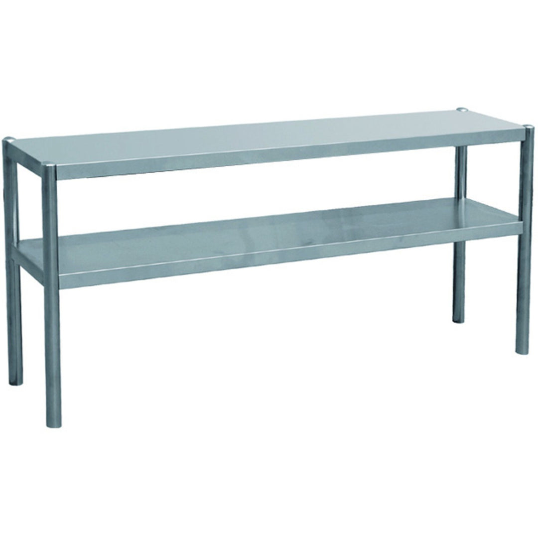 Professional kitchen Gantry 2 levels Width 1400mm Height 700mm ECTS147 made of premium stainless steel.