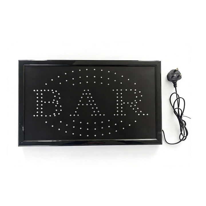 KRD Bright Flashing LED BAR Shop Sign Hang Display Window Light TL244