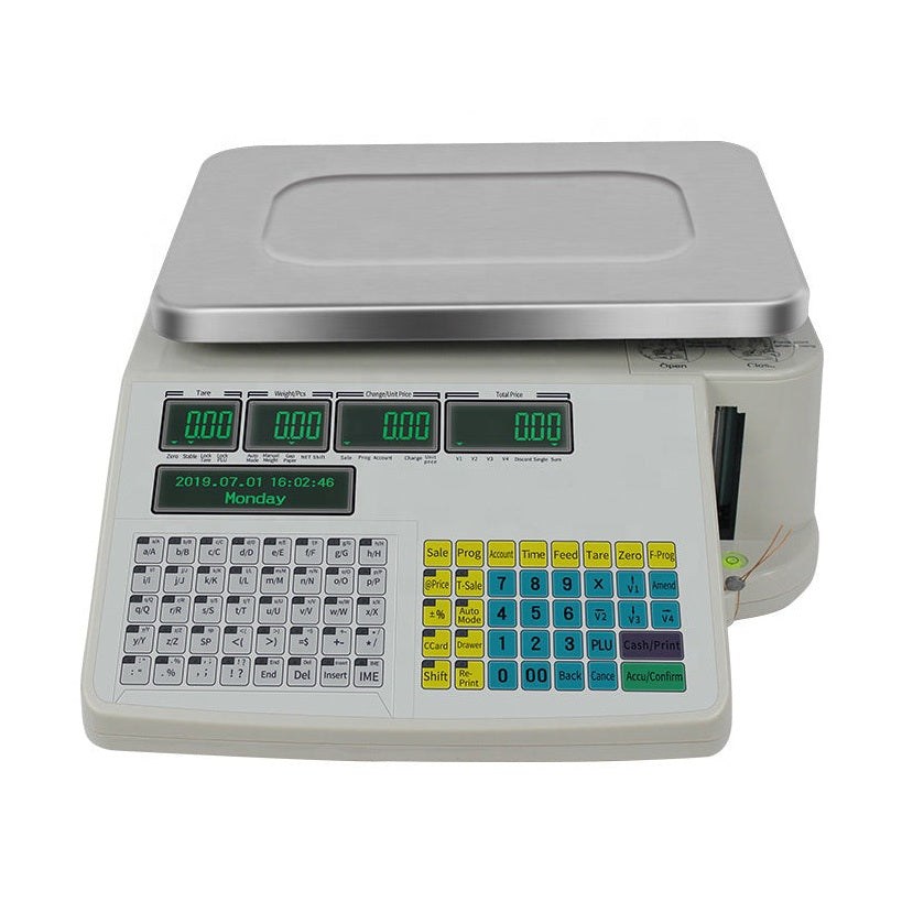 KRD Commercial Label Printing Scale TM-A12a