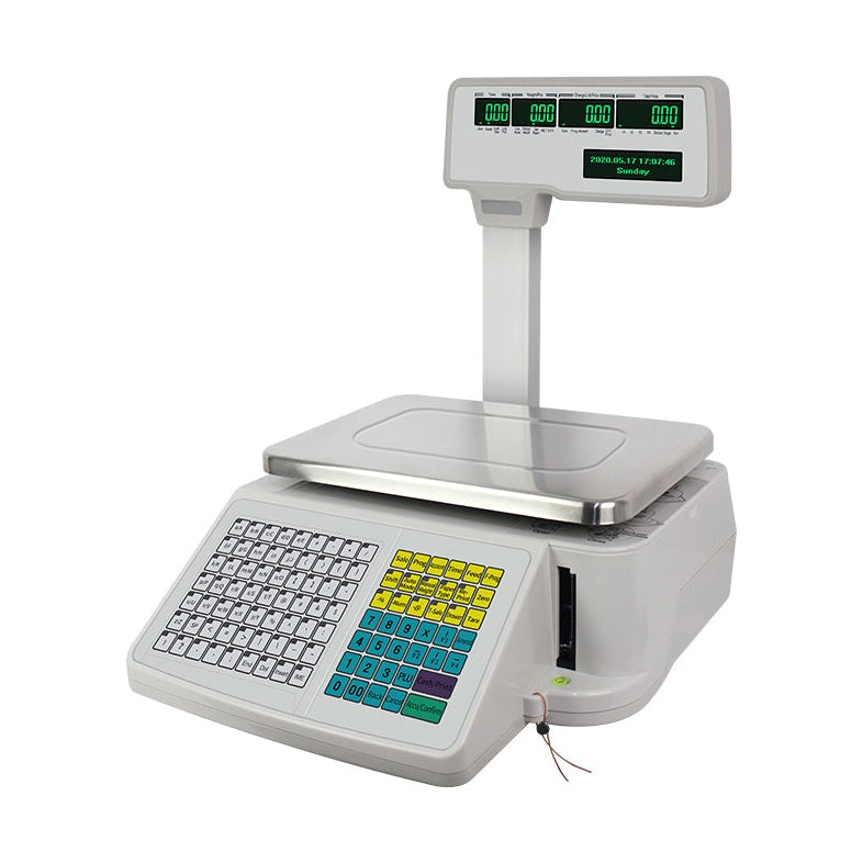 KRD Commercial Label Printing Scale TM-A12b