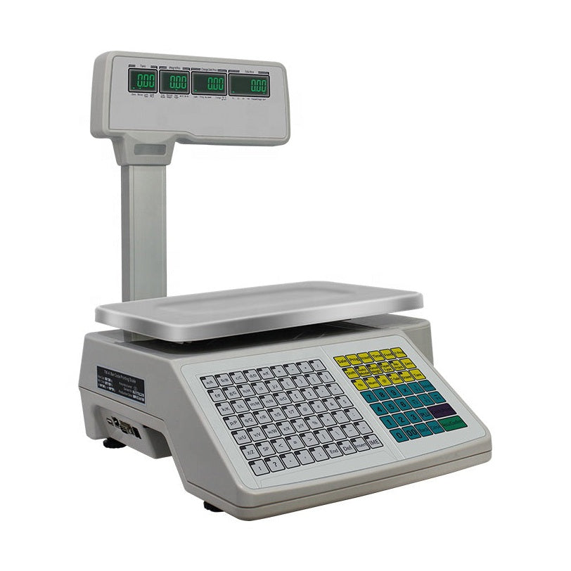 KRD Commercial Label Printing Scale TM-A12c