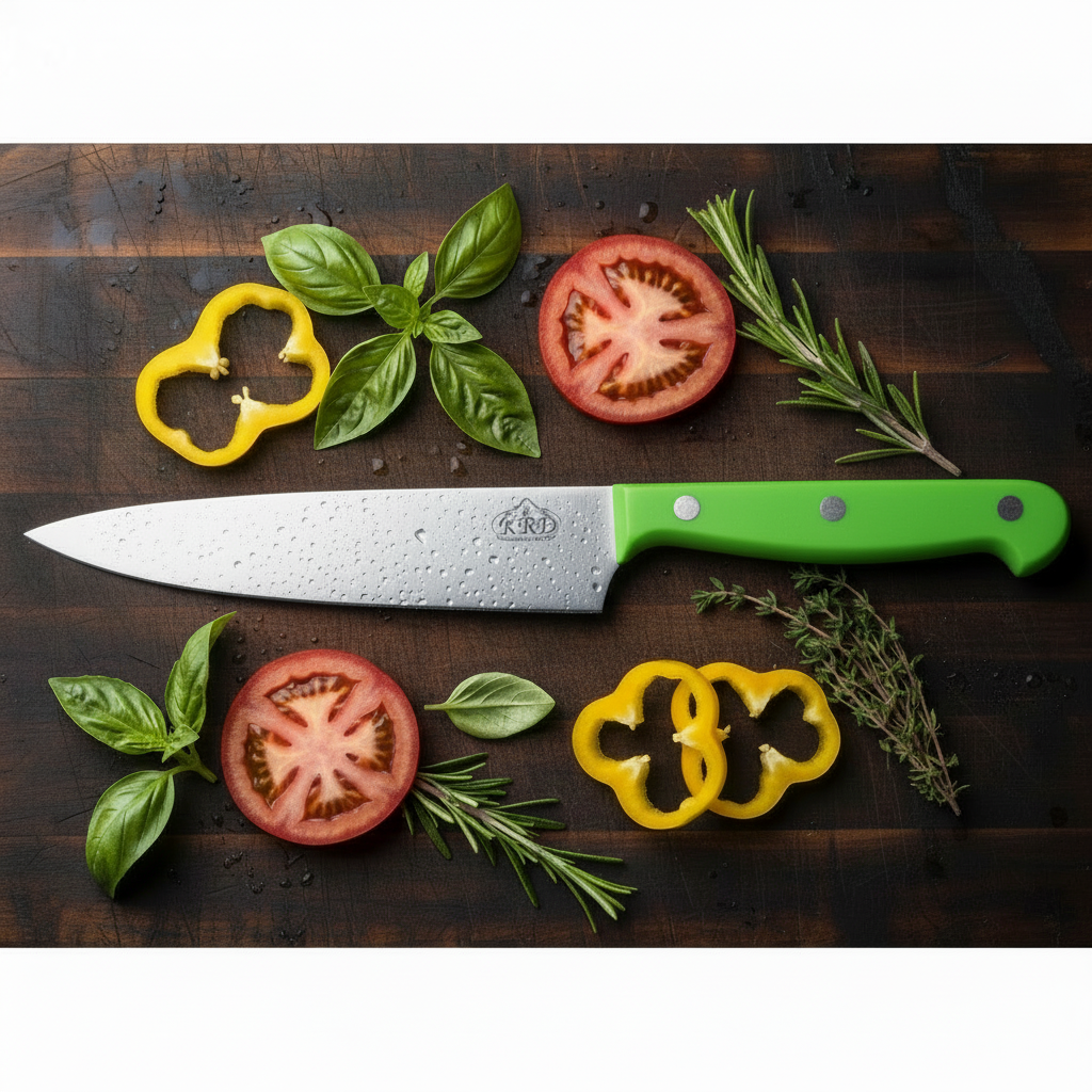 KRD 6" Chef Knife Coloured 2.5mm Thickness 32044