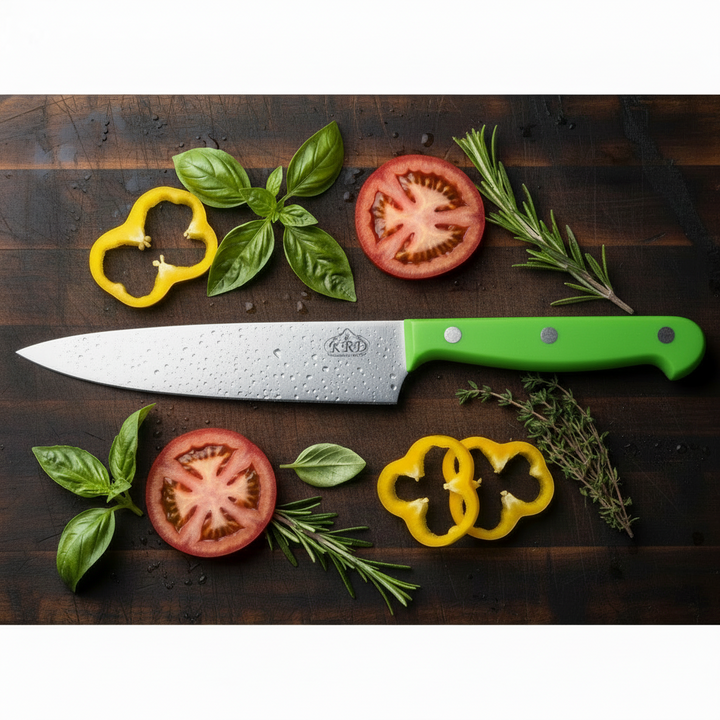 KRD 6" Chef Knife Coloured 2.5mm Thickness 32044