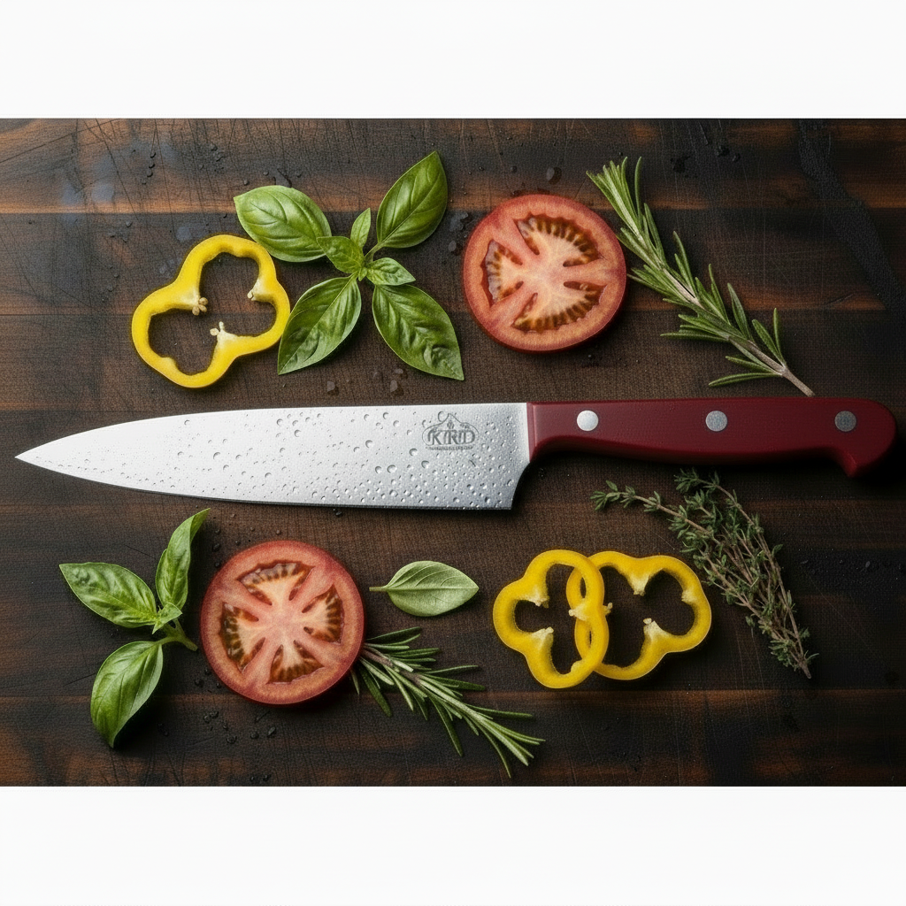 KRD 6" Chef Knife Coloured 2.5mm Thickness 32044