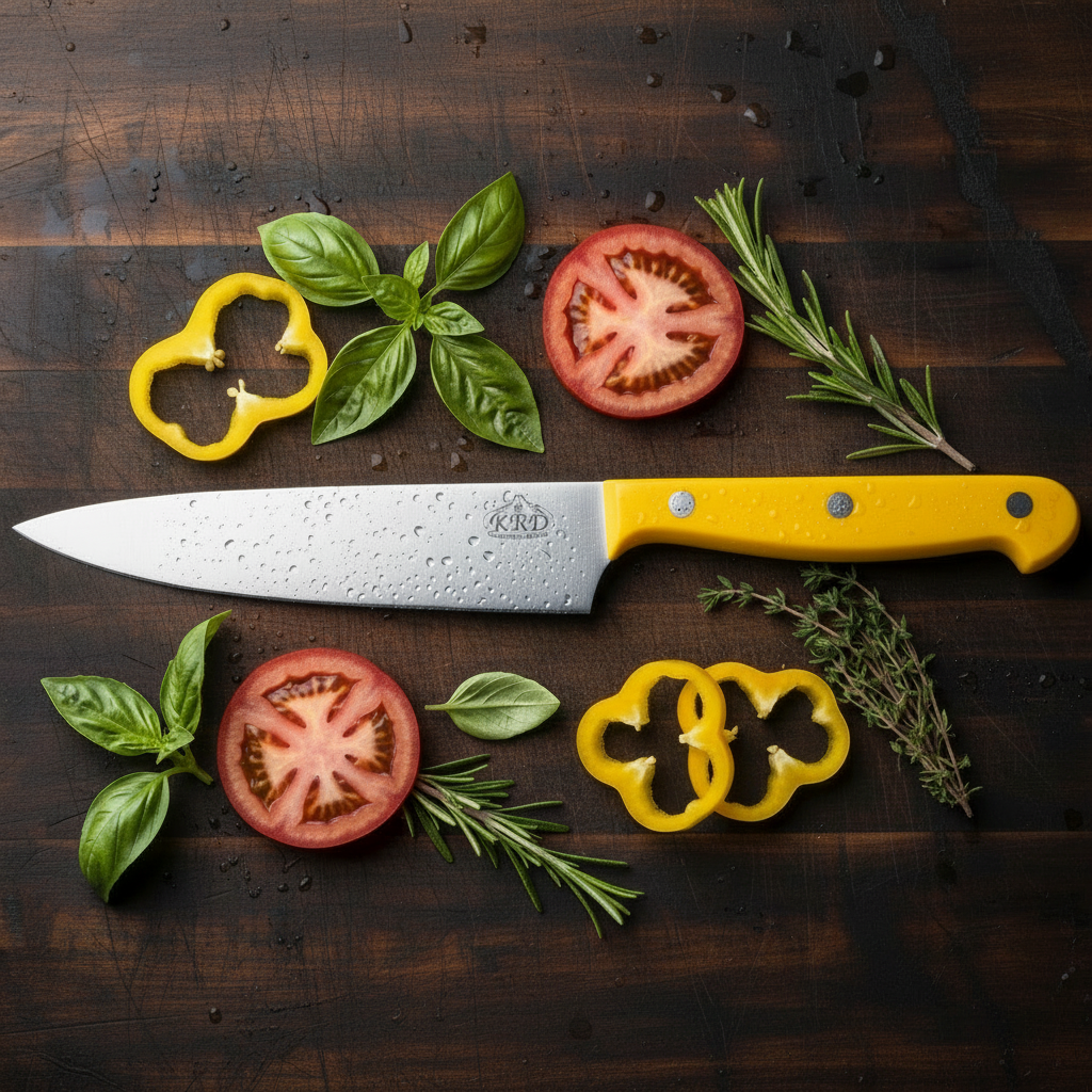 KRD 6" Chef Knife Coloured 2.5mm Thickness 32044