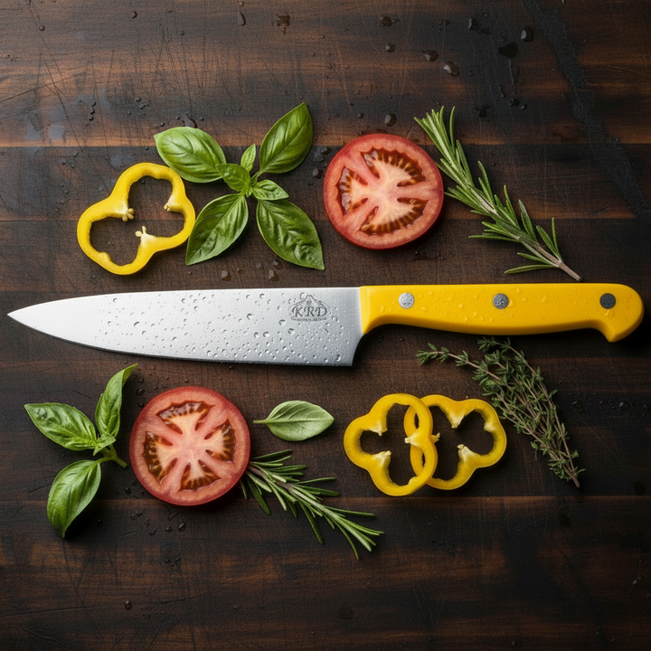 KRD 6" Chef Knife Coloured 2.5mm Thickness 32044