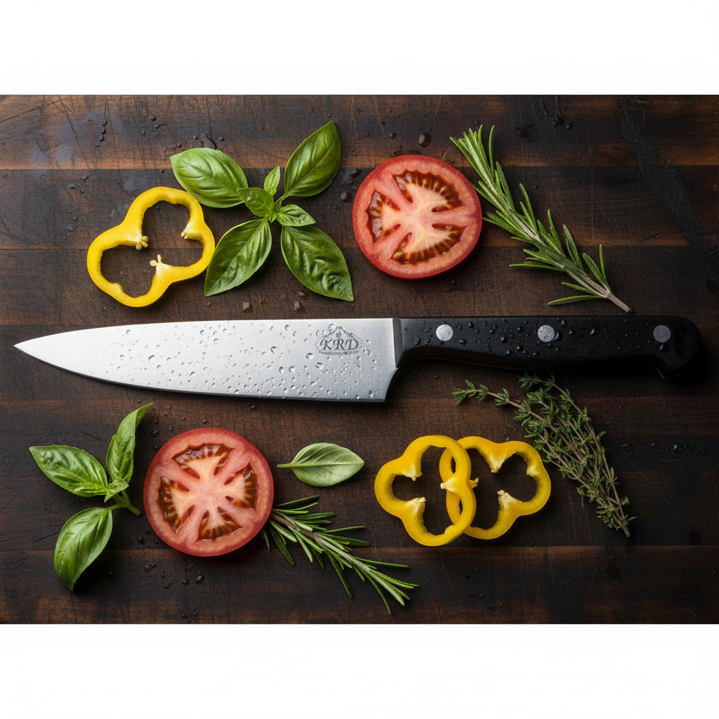 KRD 6" Chef Knife Coloured 2.5mm Thickness 32044