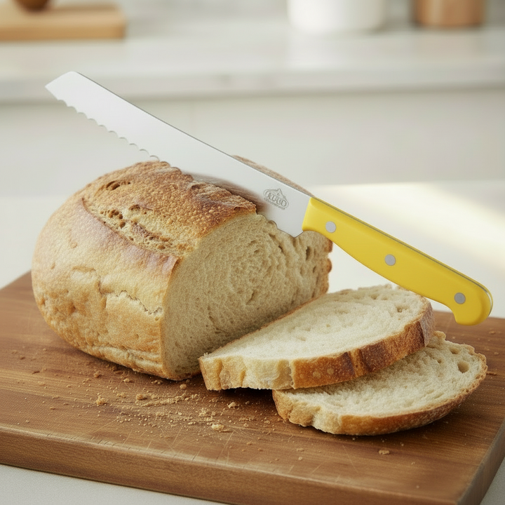 KRD 8" Bread Knife Colour Coded 2.5mm Thickness 32003