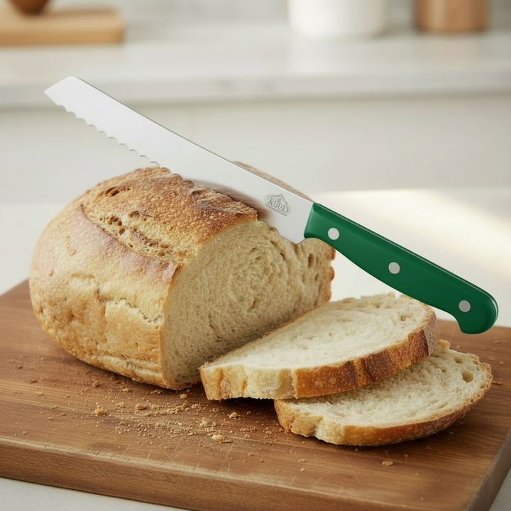 KRD 8" Bread Knife Colour Coded 2.5mm Thickness 32003