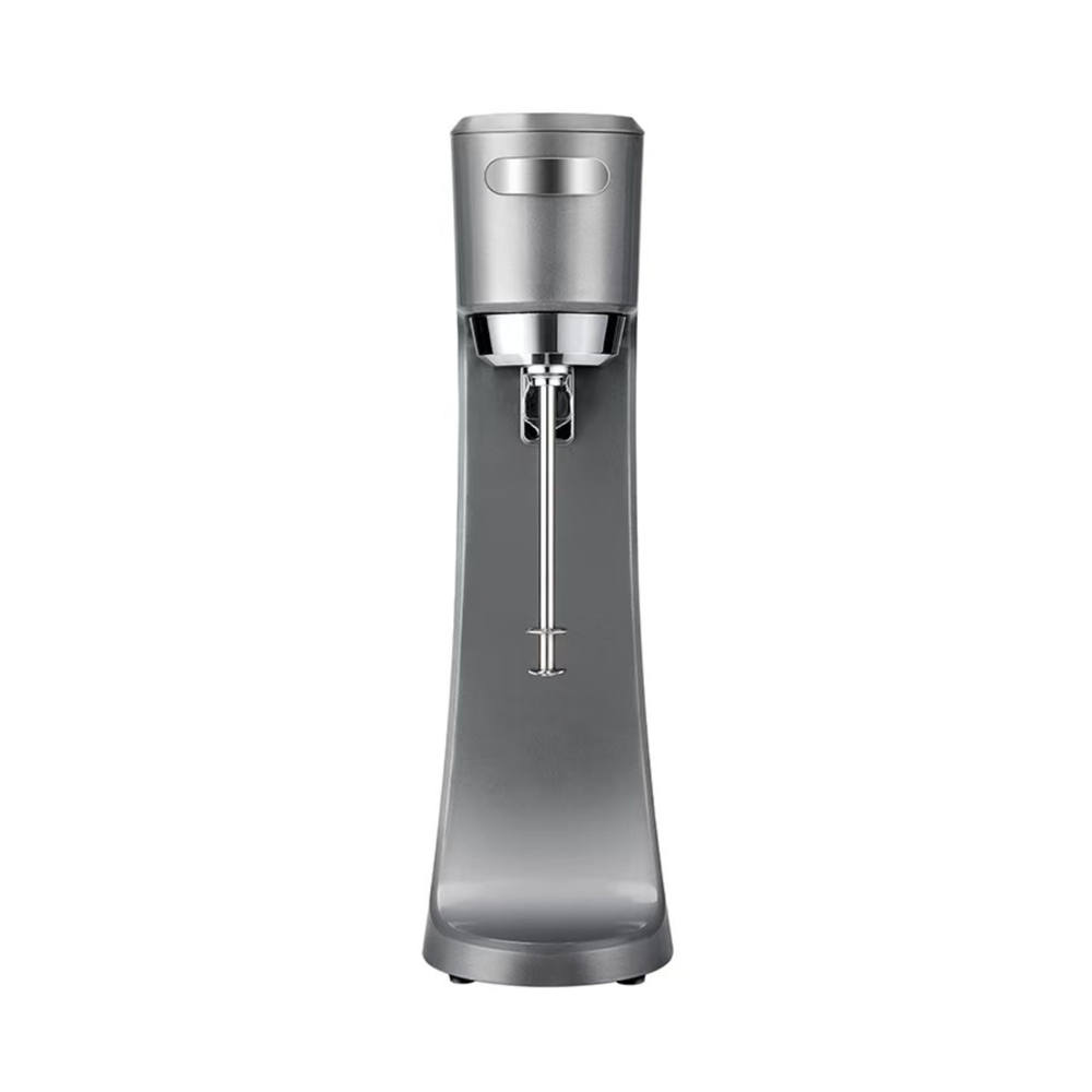 KRD Heavy Duty Bar Milkshake Mixer Single Head Stainless Steel with sleek design, ideal for commercial kitchen use.