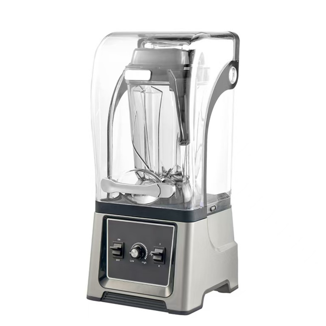 KRD Professional Blender with Sound enclosure 4.5 litre 2200W, commercial kitchen equipment for quiet operation
