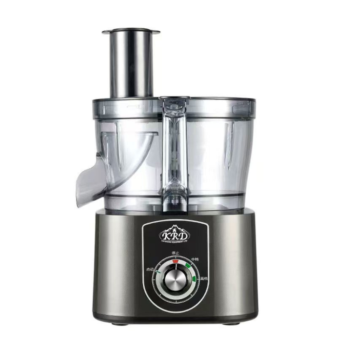 KRD Commercial Vegetable Cutting & Food Processing Machine 5 Litres with stainless steel blades for efficient food preparation.