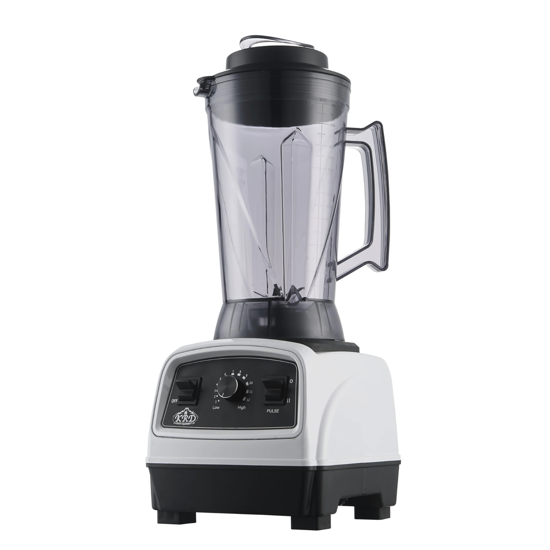 KRD Professional Blender 4 Litres 1800-2200W Manual Control KCM-811 with durable design for commercial kitchen equipment.