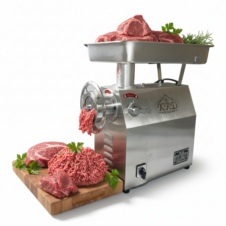 KRD Professional Meat Mincer 320kg/h Stainless steel TK32