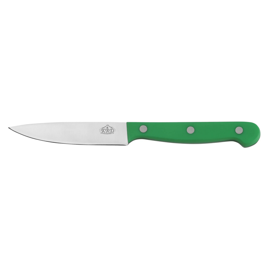 KRD 5" Utility Knife-2.0mm Thickness 32005 stainless steel for precise kitchen tasks like peeling and trimming.