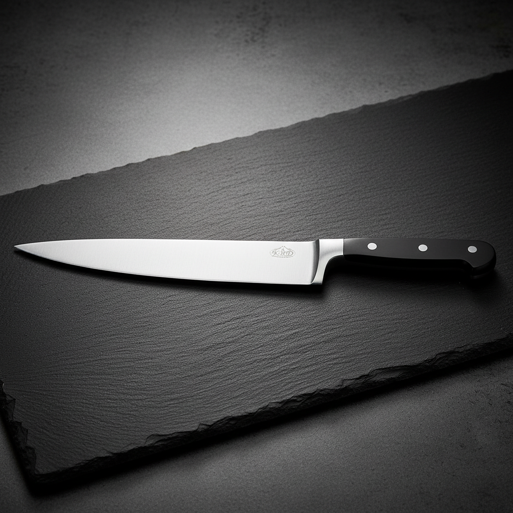 KRD 10" Chef Knife Black 2.5mm Thickness 50209