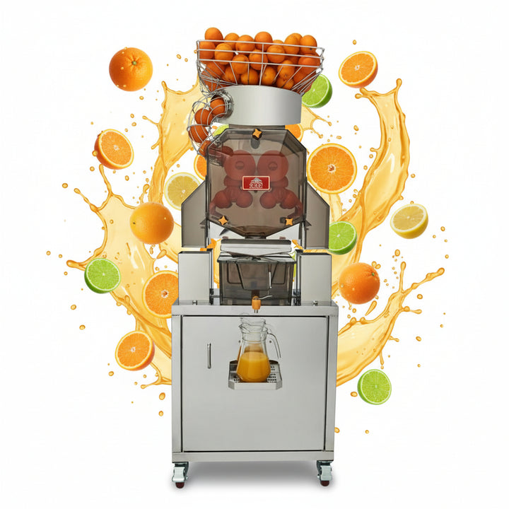 KRD Professional Standing Self Service Automatic Citrus Juicer Machine High-quality XC-2000CH