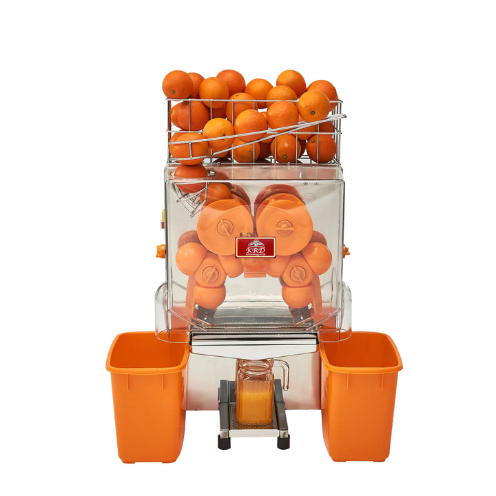 KRD Professional Standing Self Service Automatic Citrus Juicer Machine XC-2000E-2