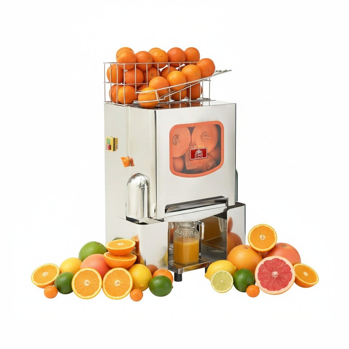 業務用 Automatic Orange Juicer 本体 Standing Automatic Orange Juicer 22-25 Oranges/Min | KRD XC-2000E-3