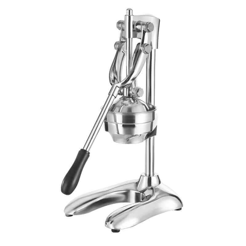 KRD Manual Fruit Juicer Extractor in stainless steel design for efficient citrus juice extraction.