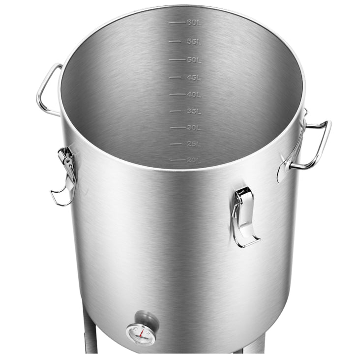 KRD Commercial Fermentation Vessel 60 Litres Stainless Steel Homebrew KWB60L