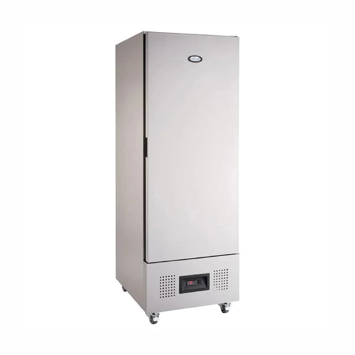 Foster Single Door Slimline Fridge Stainless Steel 400Ltr FSL 400 H